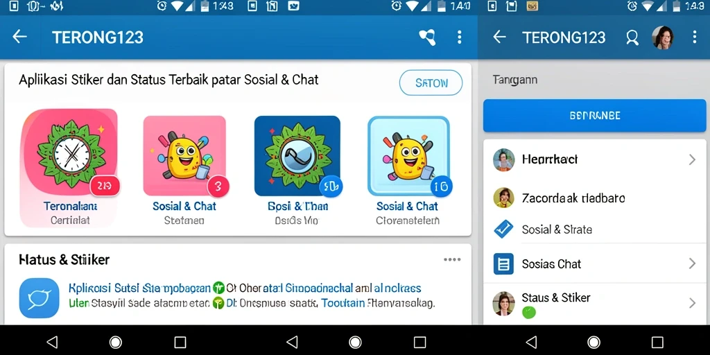 Antarmuka pengguna TERONG123 yang menarik dan fungsional.