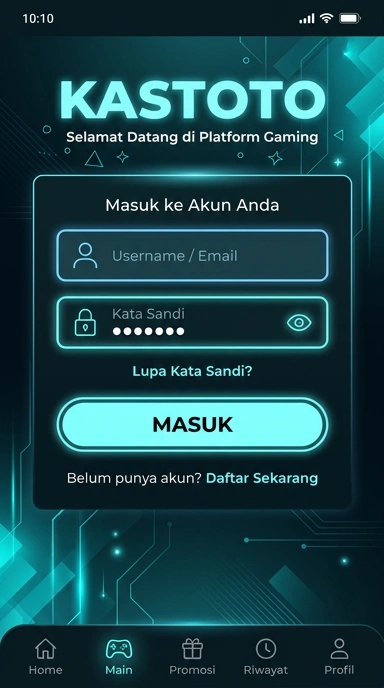 Panduan Cara Masuk Akun Kastoto untuk Android